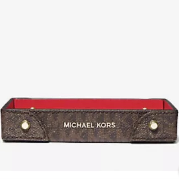 Michael Kors Logo Small Travel Accessory Tray